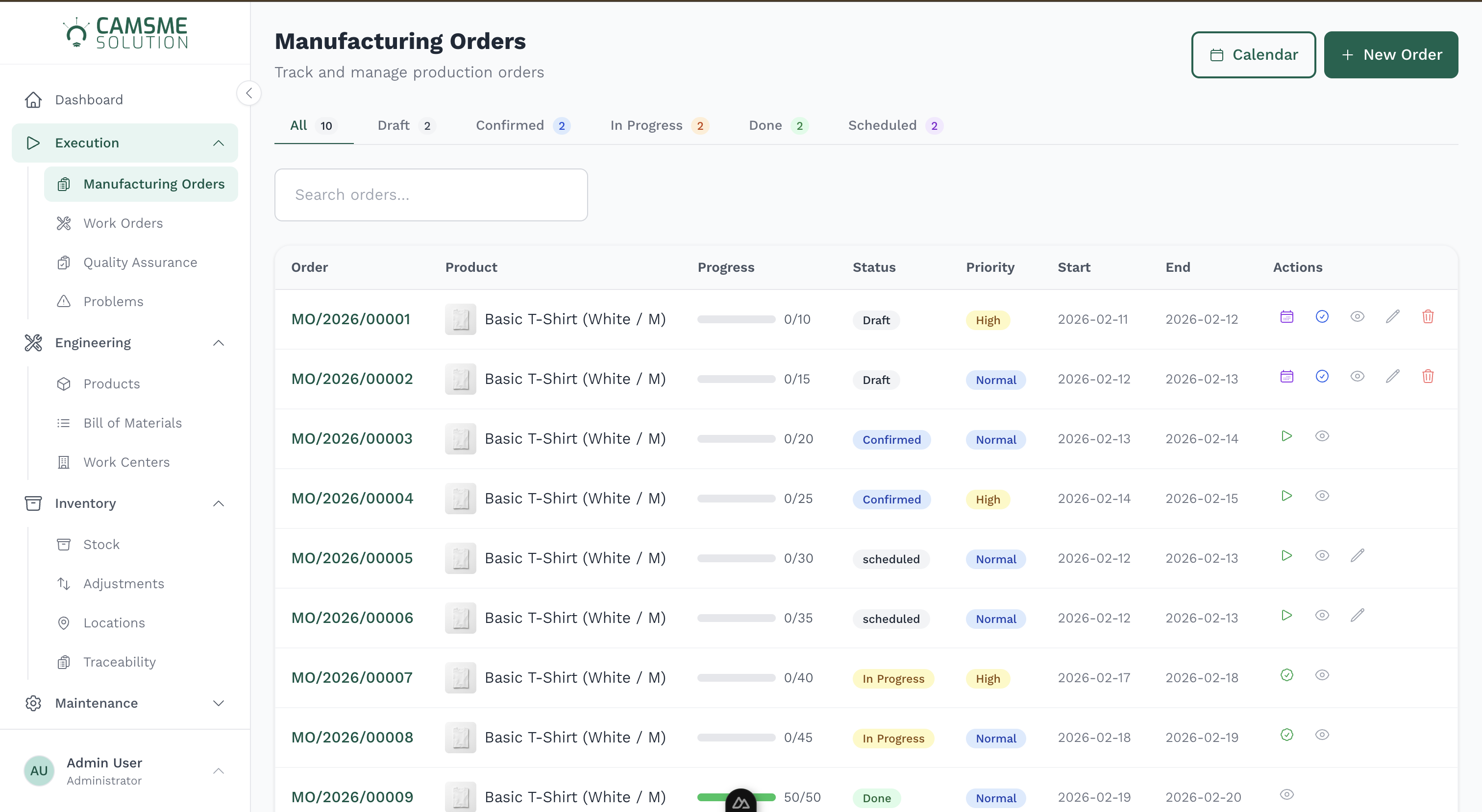 Manufacturing Execution System screenshot 3