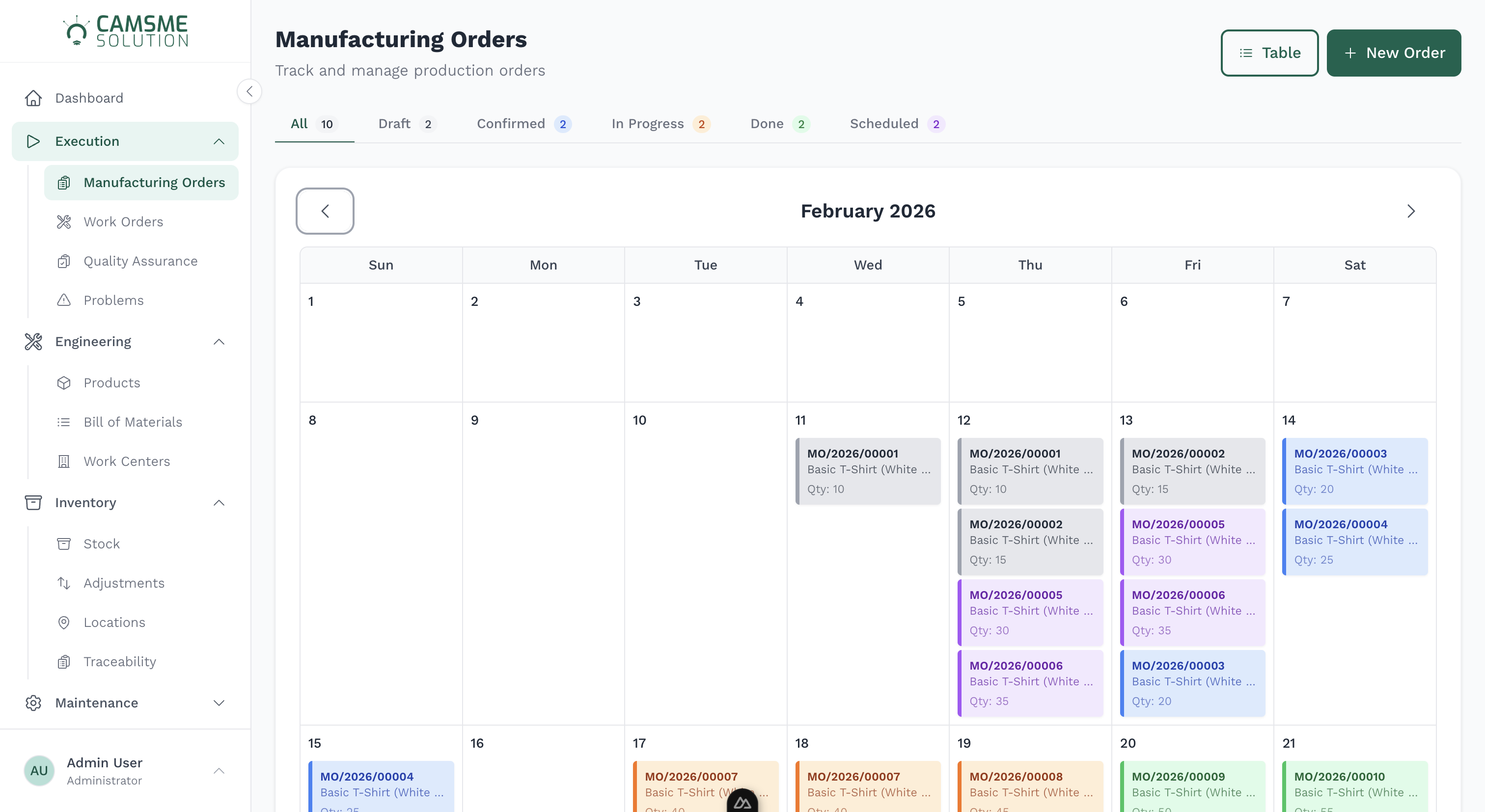 Manufacturing Execution System screenshot 4