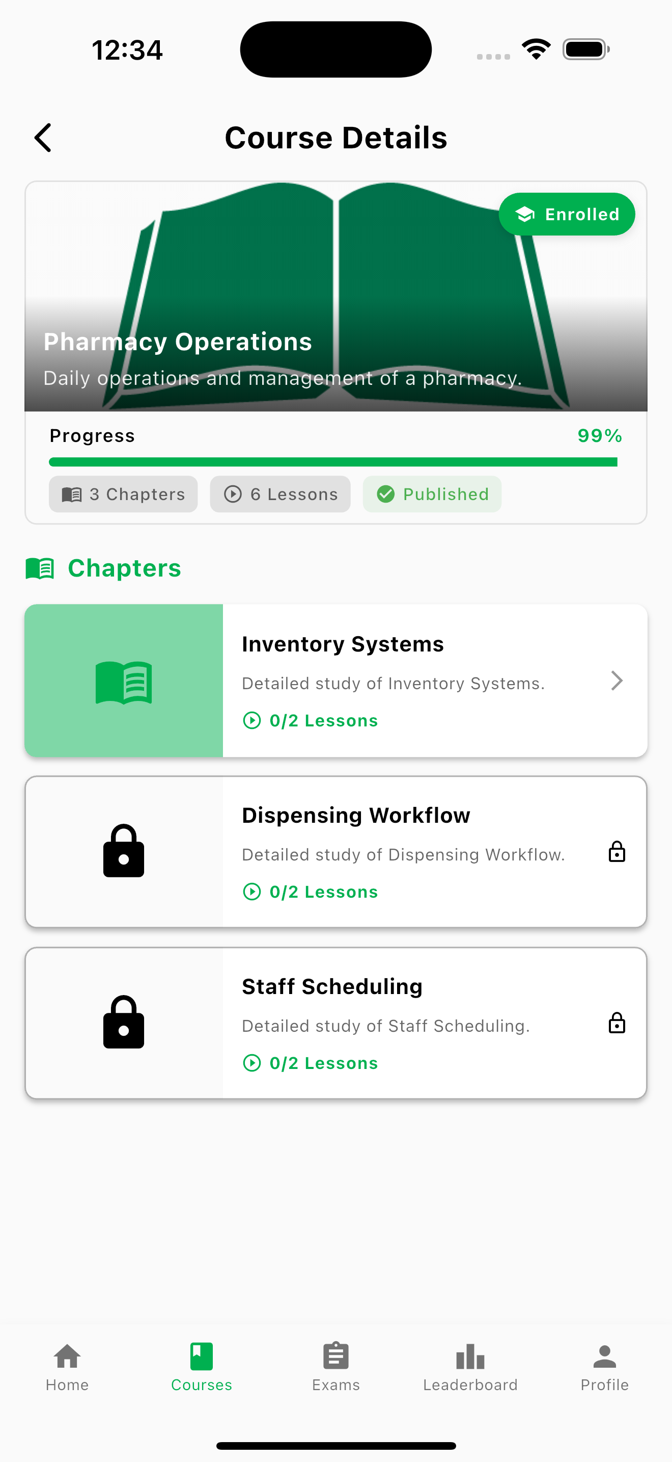 Our Pharmacy LMS screenshot 7